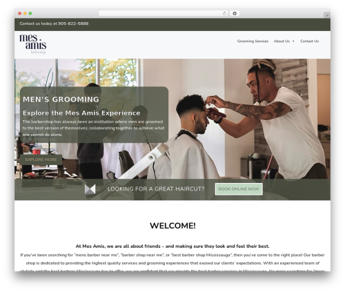 Ignite Digital theme WordPress - mesamisbarbershop.com