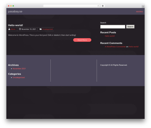 Movers WordPress theme - pasabay.se