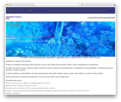 Patterns Kindergarten theme WordPress - topeni-turnov.cz