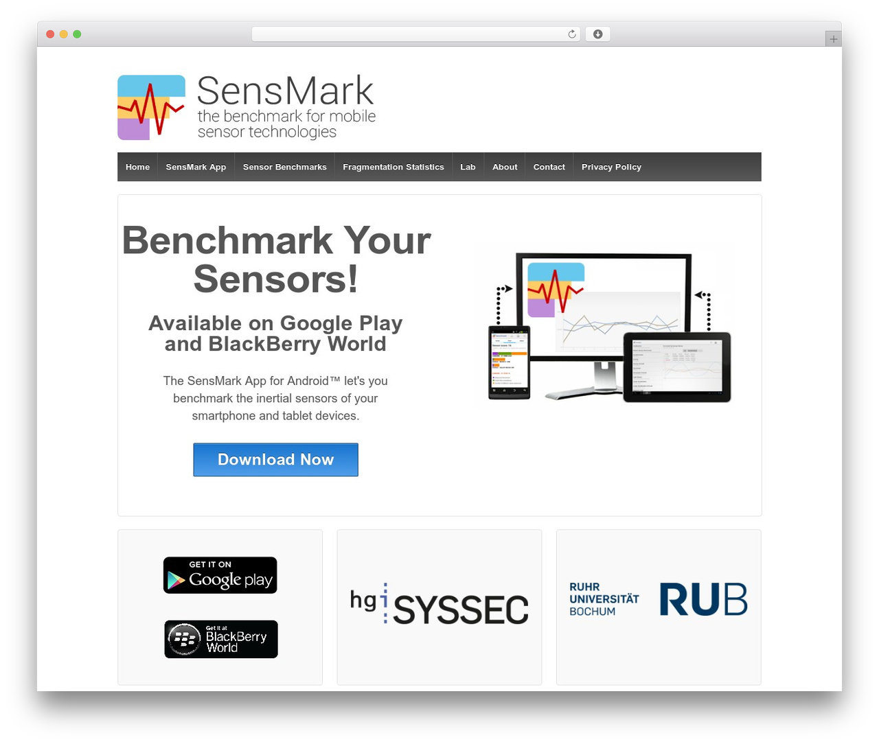 Responsive theme WordPress - sensmark.info