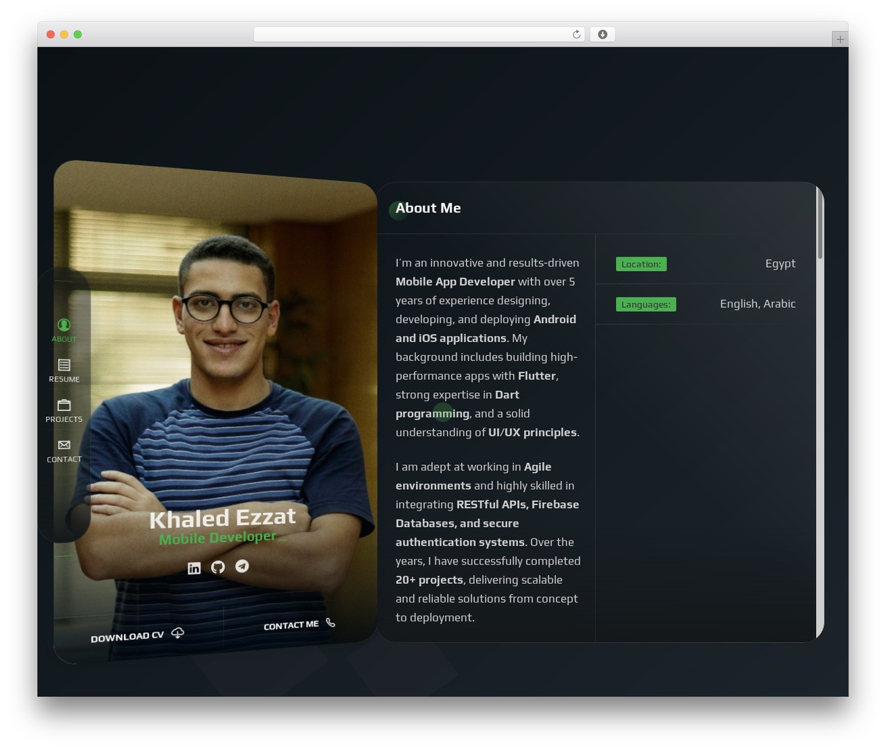 RyanCV theme WordPress - khaledezzat.tech RyanCV theme WordPress - khaledezzat.tech