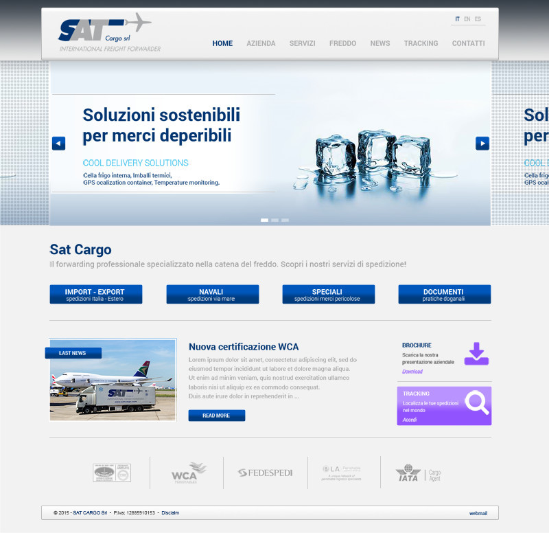 SatCargo Child premium WordPress theme by Velit Studio