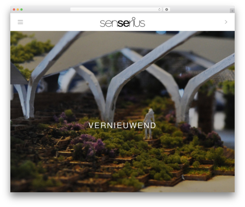 Senserius WordPress theme - senserius.com