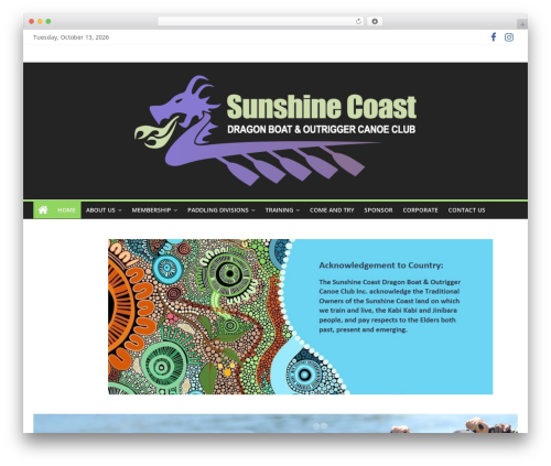 Theme WordPress ColorMag - scdragonboatclub.com.au