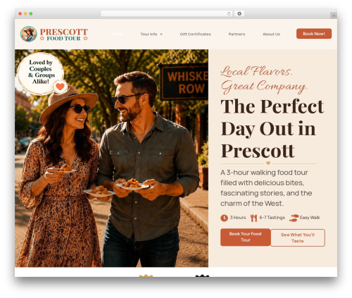 Gift up WordPress plugin - prescottfoodtour.com