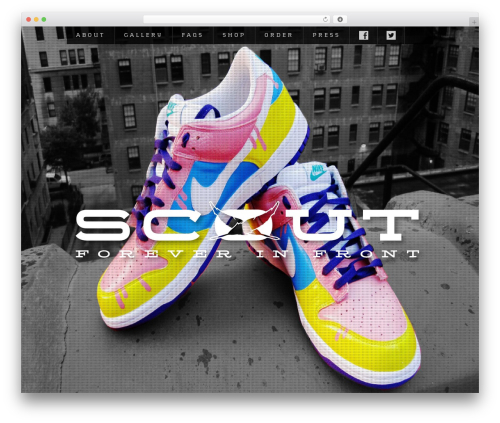 Theme WordPress Scout Customs - scoutcustoms.com