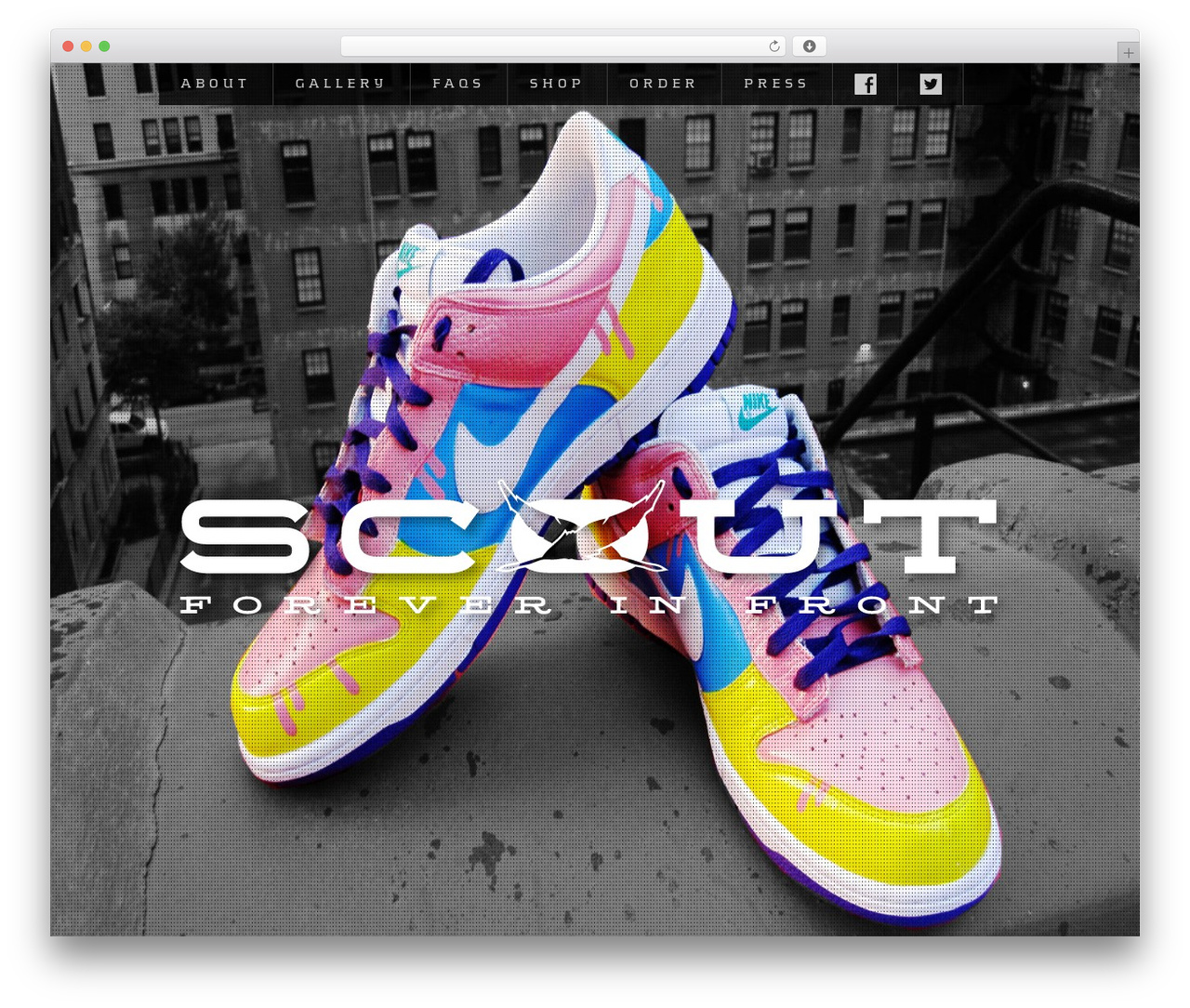 Theme WordPress Scout Customs - scoutcustoms.com