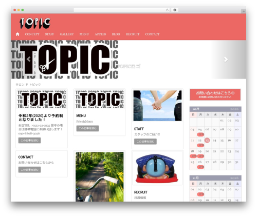 Theme WordPress Ver5.1 - salondetopic.com