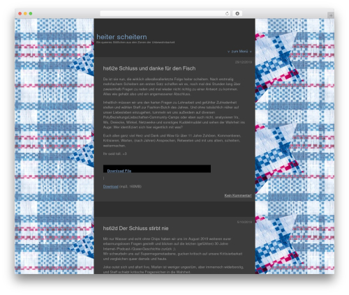 Podcasting WordPress plugin - scheitern.org