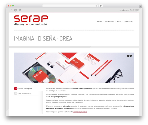 WordPress theme Eunoia - serapdisseny.es/home1
