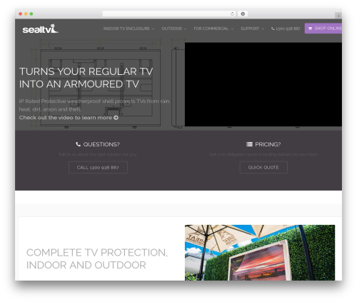 WordPress theme Paradigm - sealtv.com.au