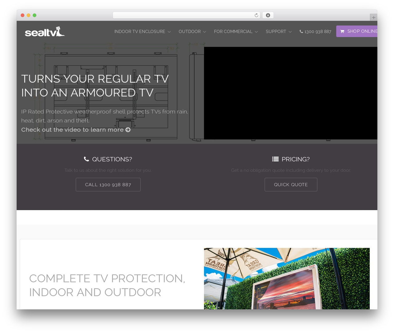 WordPress theme Paradigm - sealtv.com.au