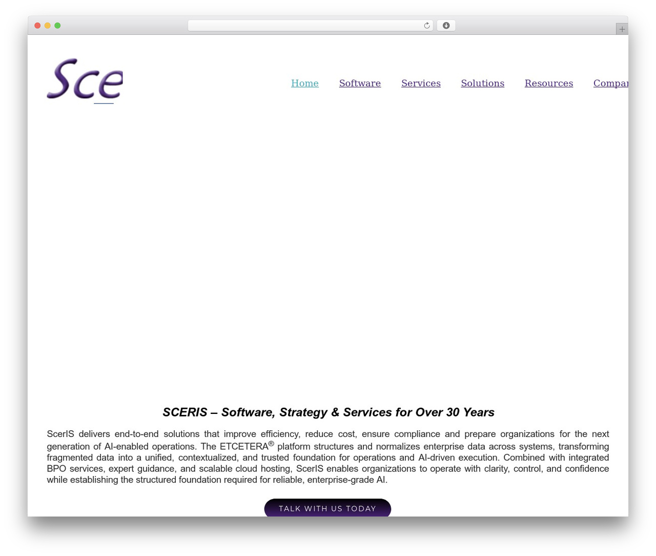 WordPress theme Avada - sceris.com