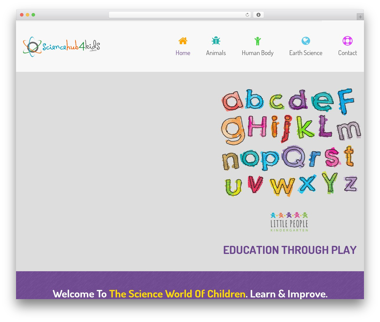 WordPress theme CMS Kindergarten - sciencehub4kids.com WordPress theme CMS Kindergarten - sciencehub4kids.com