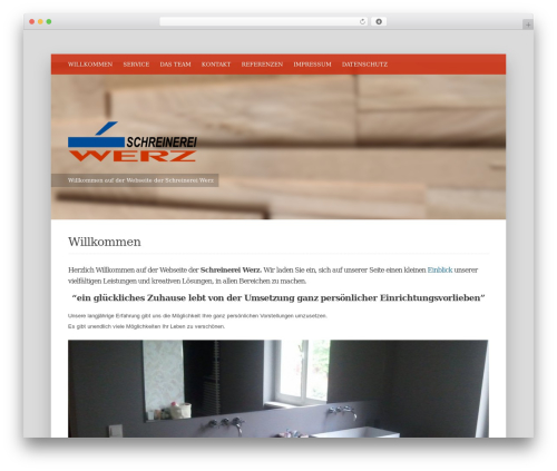 WordPress theme deCente - schreinerei-werz.de WordPress theme deCente - schreinerei-werz.de