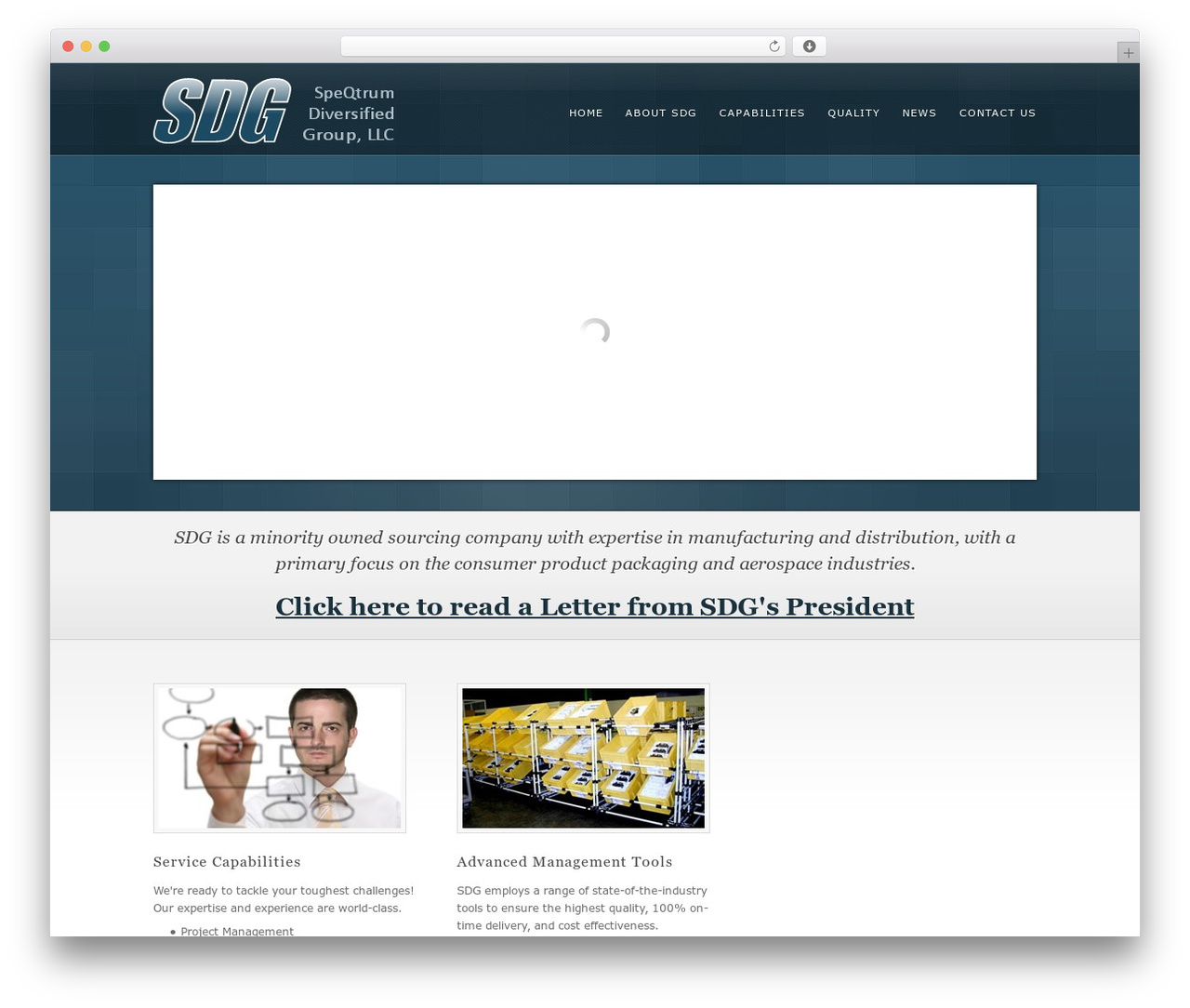 WordPress theme HighLight - sdgsource.com