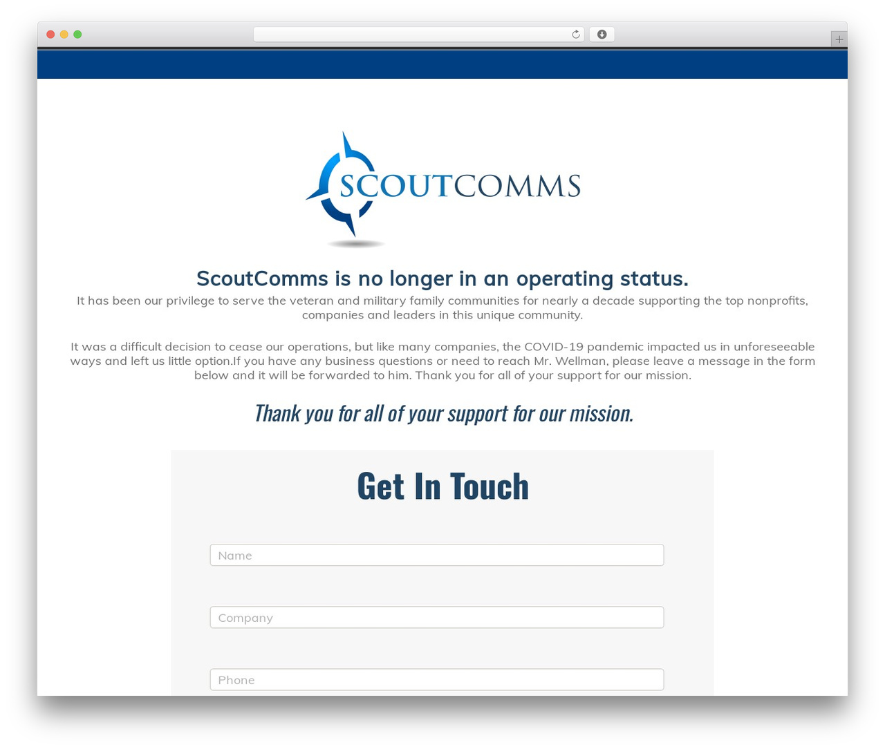 WordPress theme Stability - scoutcommsusa.com