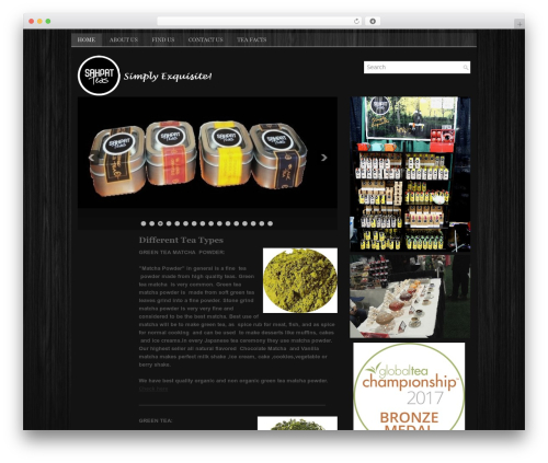 WordPress theme Trophy - sahpat.com