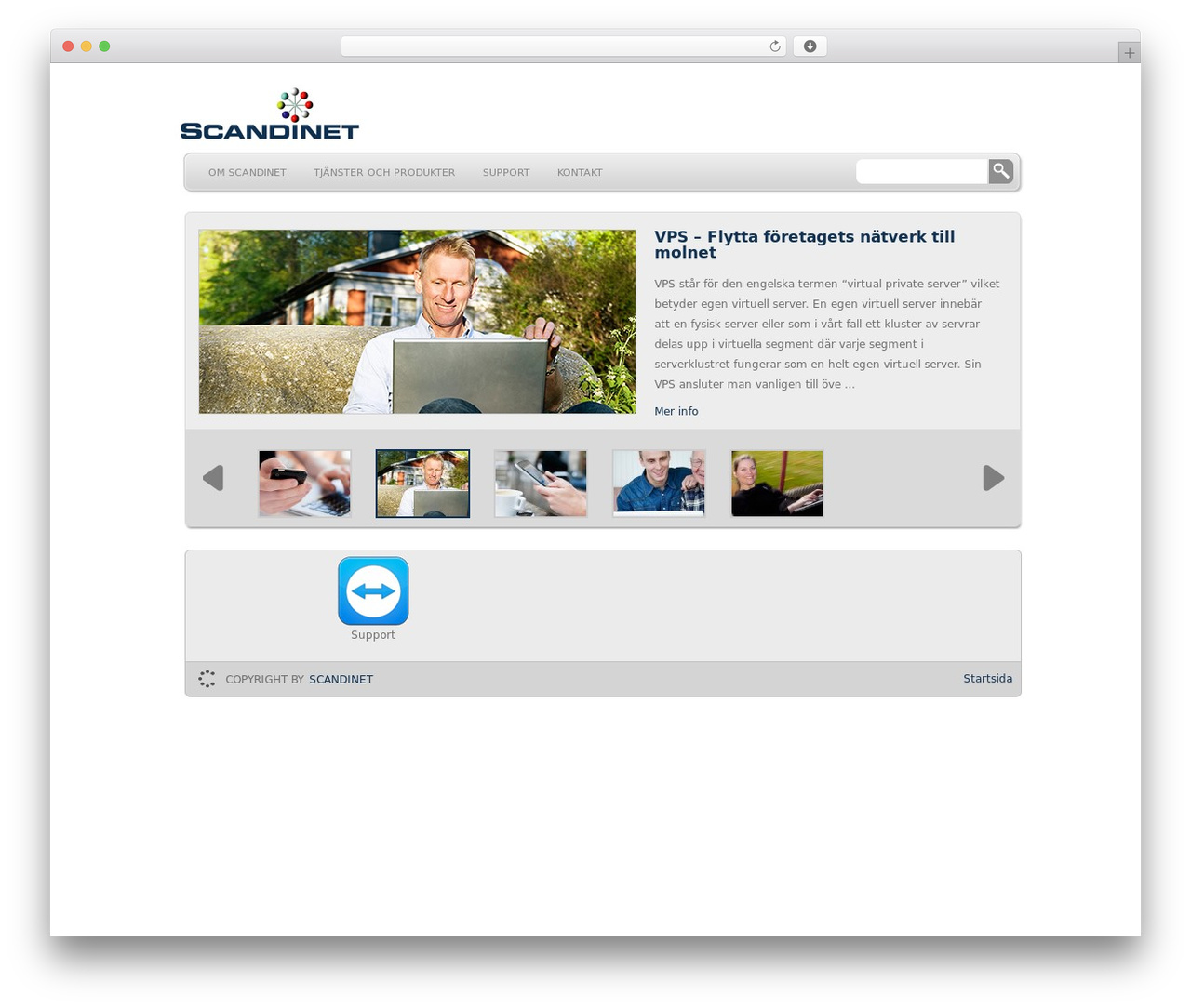 WP-Creativix theme WordPress - scandinet.se