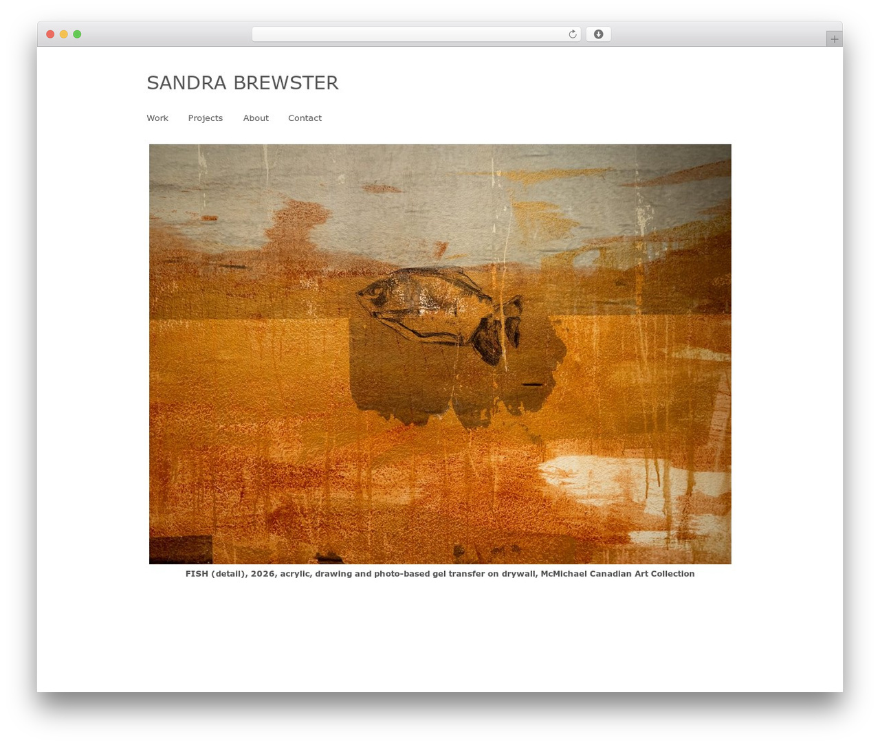 WPFolio WordPress theme design - sandrabrewster.com