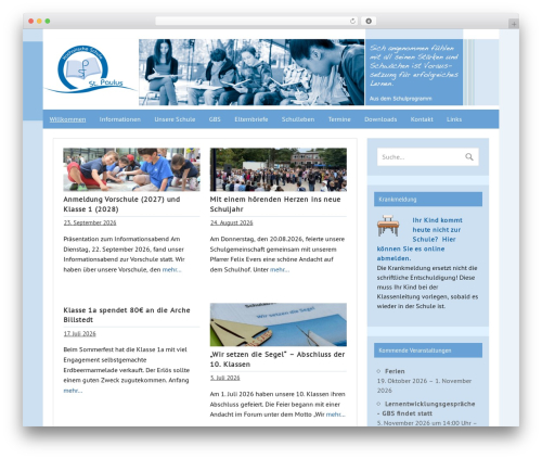 zeeDynamicPro WordPress theme - sankt-paulus-schule.de