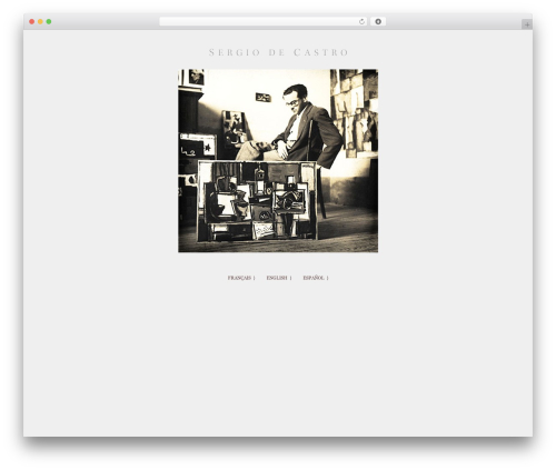 Expositio Theme WordPress theme - sergiodecastro.org