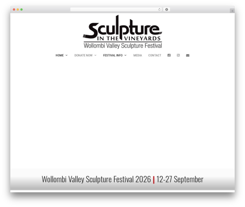 GeneratePress theme WordPress - sculptureinthevineyards.com.au