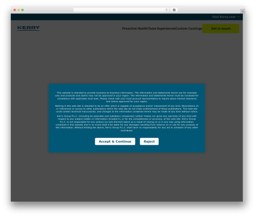 Custom styles 2 WordPress plugin - supplements.kerry.com