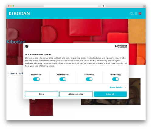 Kibodan WordPress theme - kibodan.com