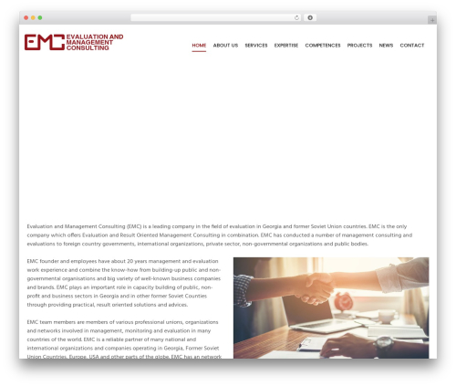 Primor WordPress theme - emc-int.com
