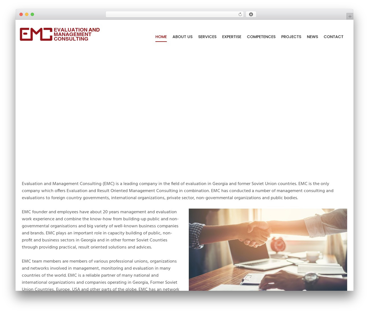 primor WordPress theme - emc-int.com