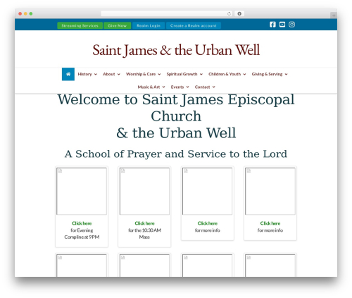 Wp timelines WordPress plugin - saintjameslancaster.org