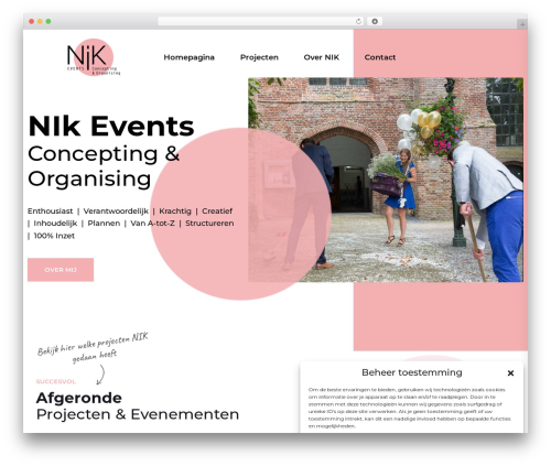 WordPress theme Dabble - nickywesterhof.nl