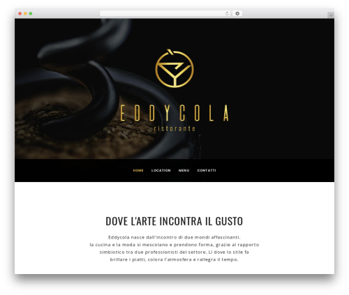 WordPress theme Gastro - eddycola.it
