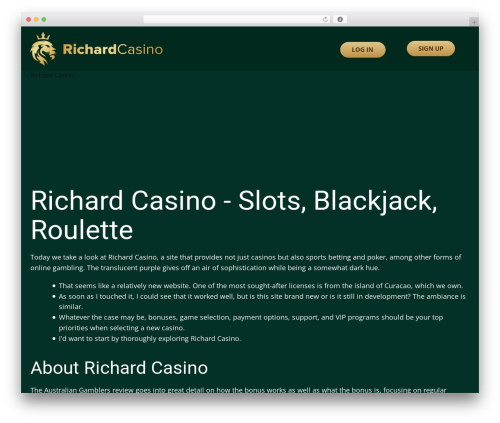 Idev seo WordPress plugin - richard-casino.net