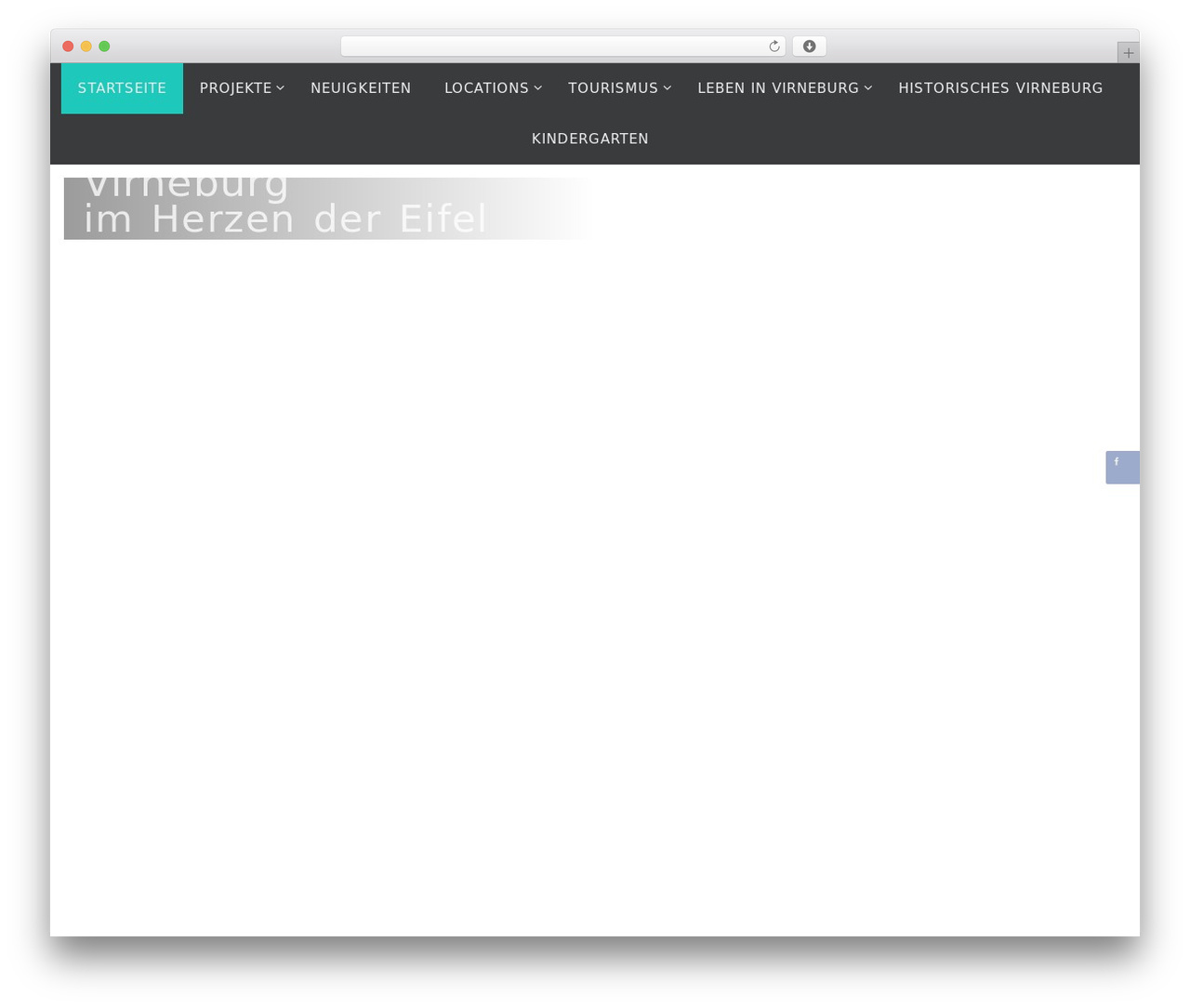 WordPress theme Nirvana - virneburg-eifel.de