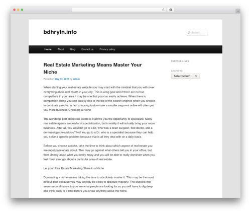 dmc WordPress theme - bdhryln.info