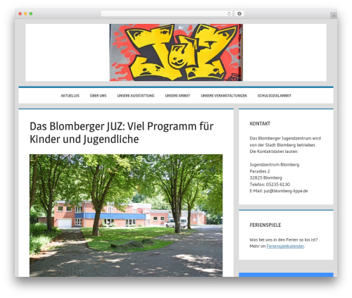 Offen (offen) free WordPress plugin - jugendzentrum-blomberg.de