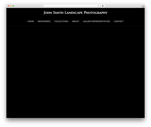 Genesis WordPress website theme - johnsmithphotography.net