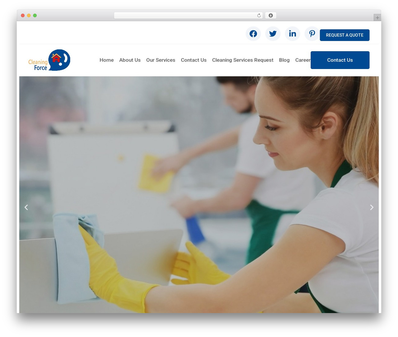 Hello Elementor WordPress theme - cleaningforce.com.au