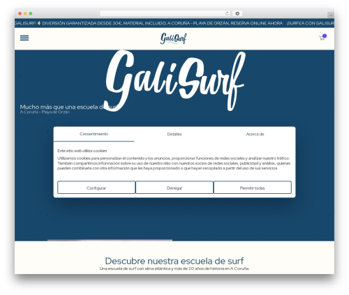 Pululart cookies WordPress plugin - galisurf.es