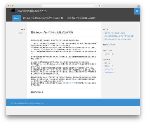 MING WordPress theme - flexoplex.biz
