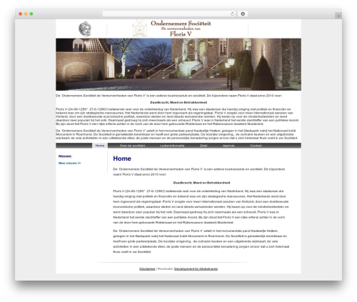 Skeleton WordPress theme - florisv.eu