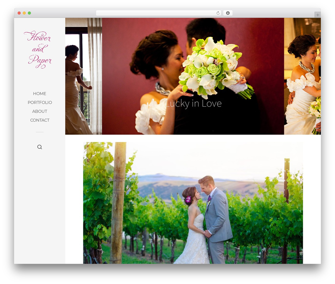 Sleek WordPress theme - flowerandpaper.com Sleek WordPress theme - flowerandpaper.com