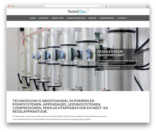 Technoflow WordPress theme - technoflow.nl