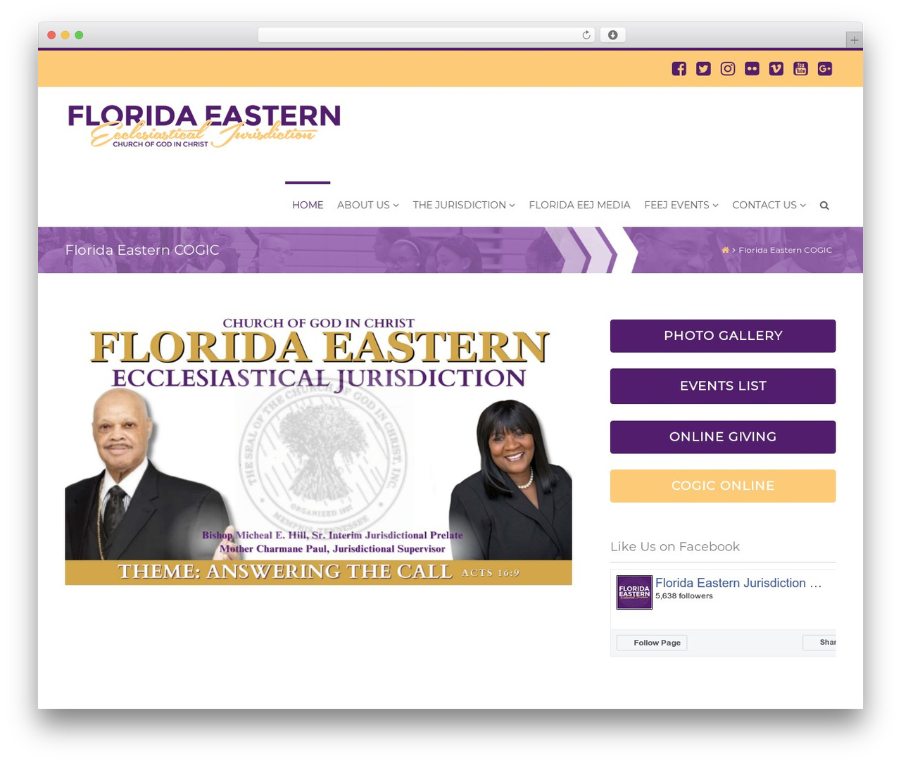 Theme WordPress Florida Eastern - floridaeastern.org Theme WordPress Florida Eastern - floridaeastern.org
