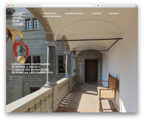 Starter WordPress plugin - museeforel.ch