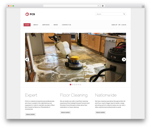 theme1460 WordPress theme - floor-cleaning-services.co.uk
