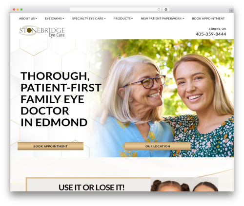 4ecps hero essential staging4ecps WordPress plugin - edmondeyecare.com