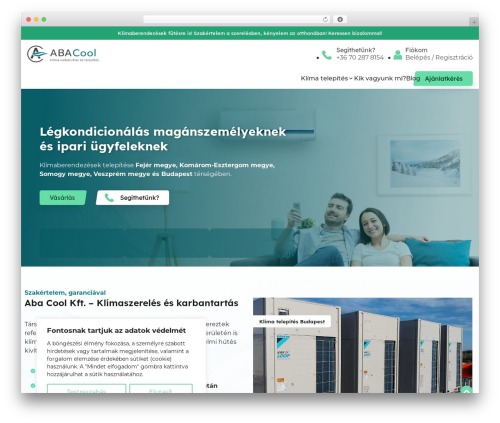 Extended gallery WordPress plugin - abacoolklima.hu